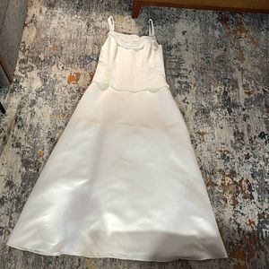 white wedding dress size 14 from Jessica McClintock